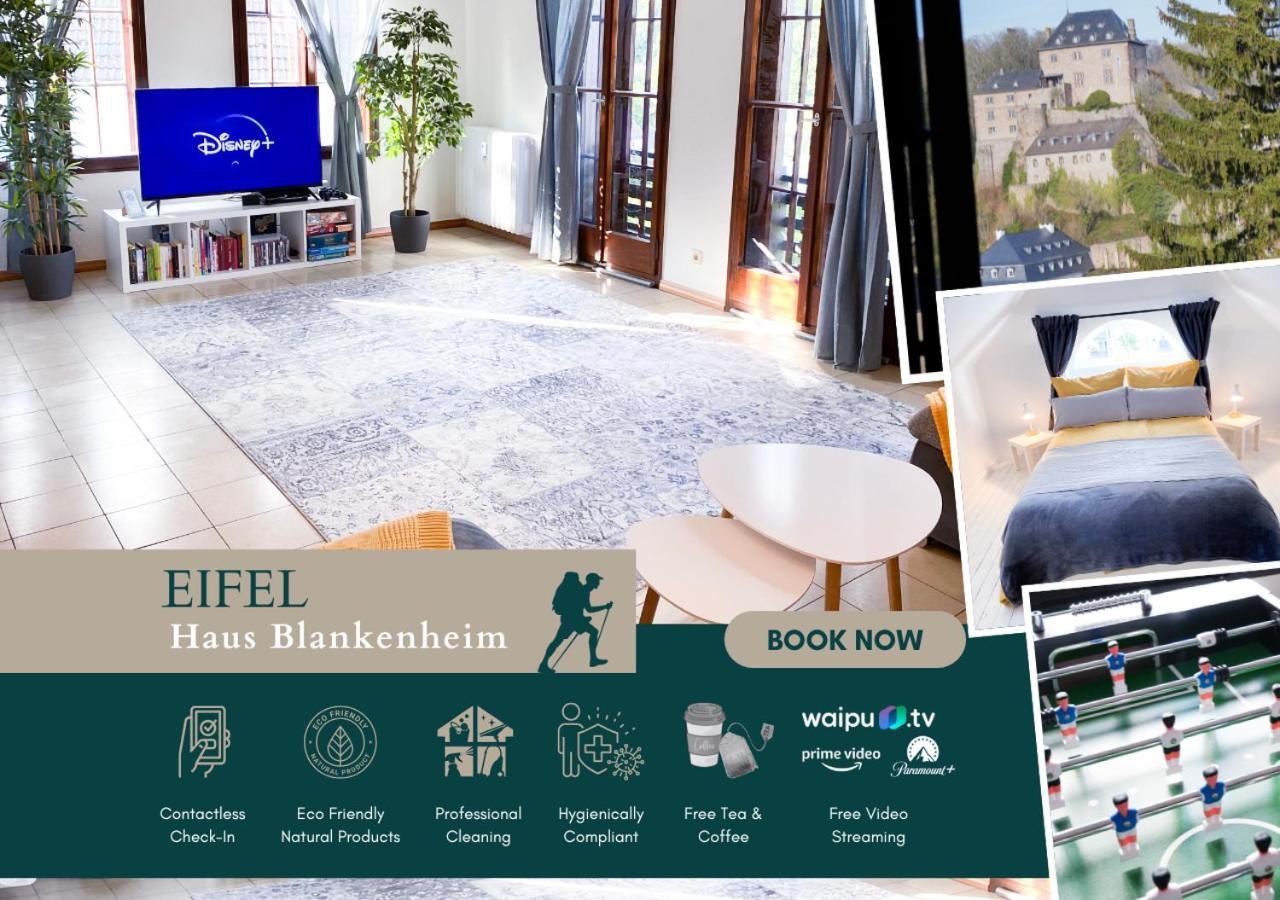 Greenhouse Living "Haus Blankenheim" - Burgblick I Urlaub Mit Hund - 30 Minuten Zum Phantasialand & Nuerburgring Blankenheim  Ngoại thất bức ảnh